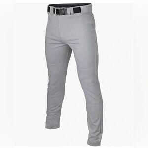 Easton Men’s Baseball Pants Straight leg Light Gray Size Large New with Tags
